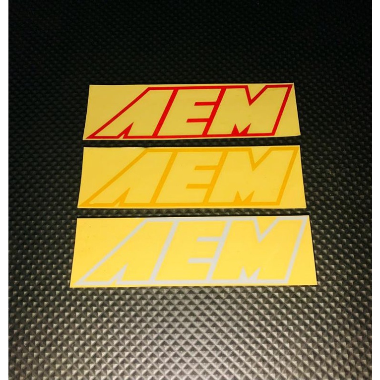 Jual Sticker Mobil Cutting AEM | Shopee Indonesia