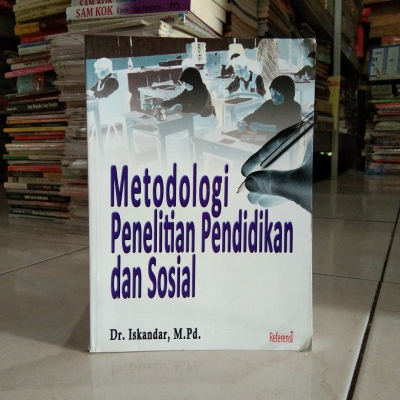 Jual (ORIGINAL) BUKU METODOLOGI PENELITIAN PENDIDIKAN DAN SOSIAL / DR ...