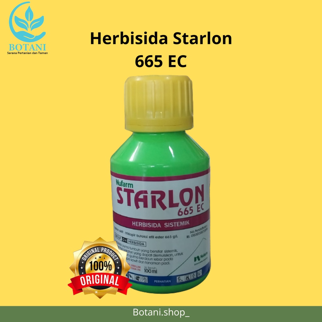 Jual Starlon 665 Ec 100 Ml Herbisida Untuk Gulma Dan Racun Pembunuh