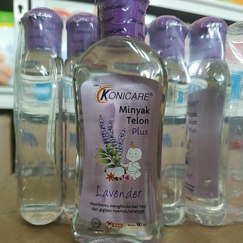Jual Minyak Telon Konicare Plus Lavender 60ml | Shopee Indonesia