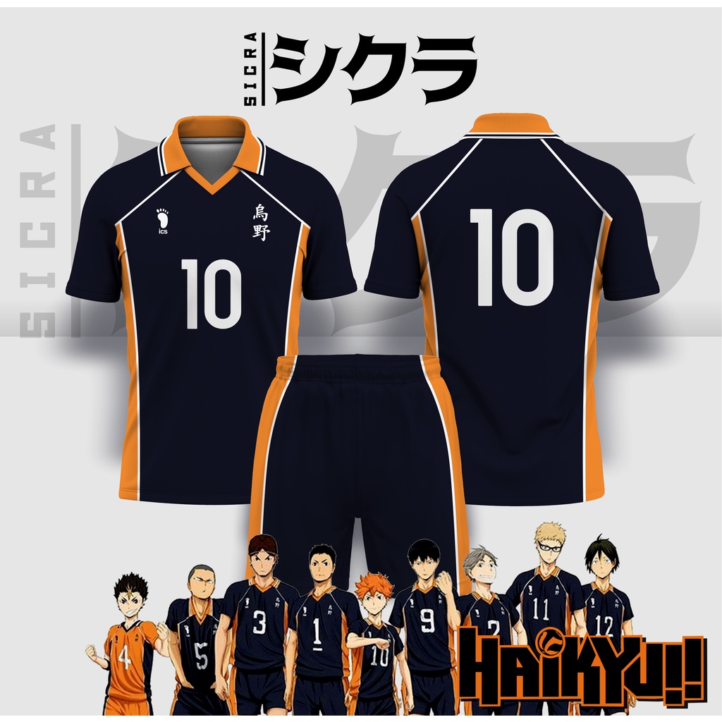 Jual HAIKYUU !! Jersey Anime HAIKYUU !! KARASUNO Cosplay Bola Manga ...