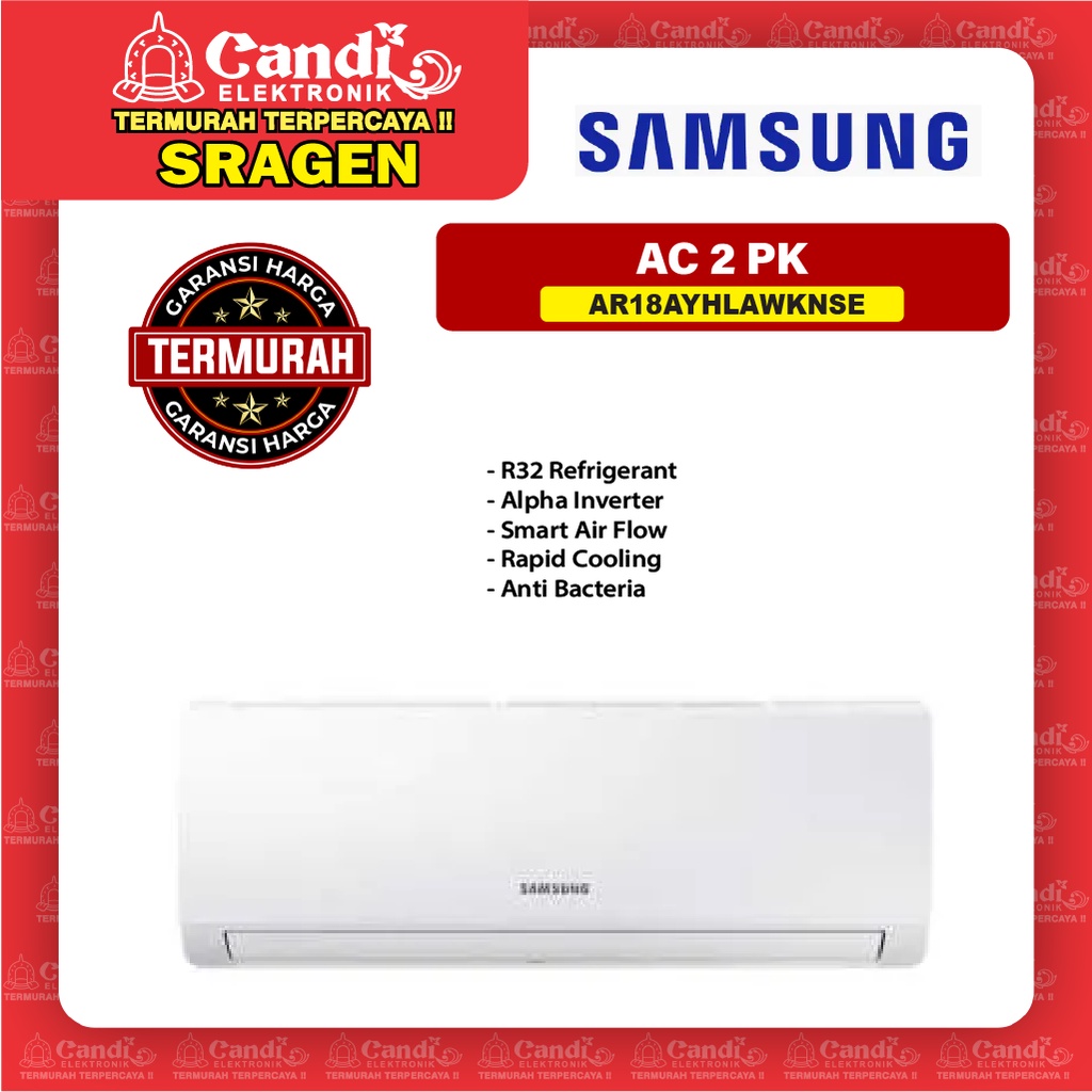 Jual Samsung Ac Pk Alpha Inverter Ar Ayhlawknse Shopee Indonesia