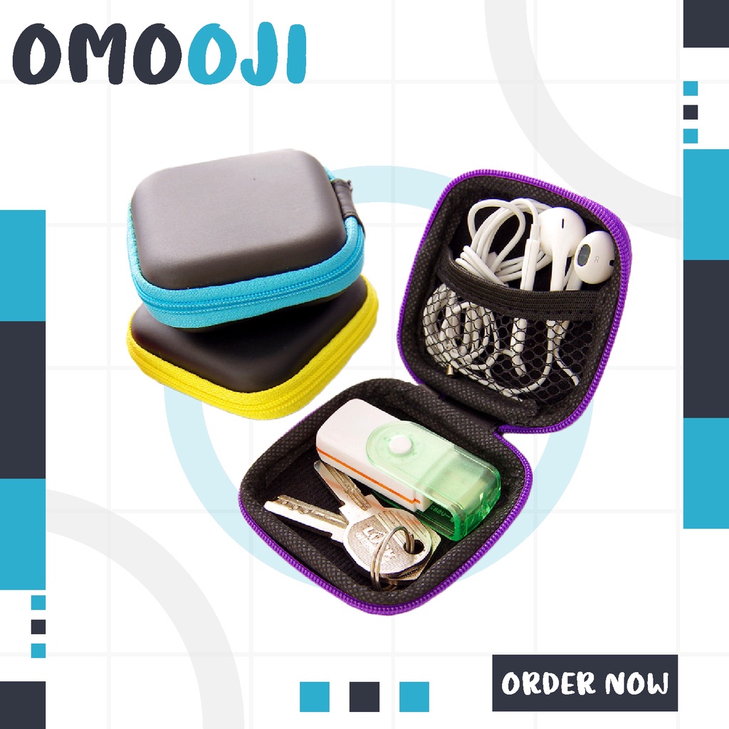 Jual Dompet Headset Travel Case / Tempat Headset / Earphone Case Mini