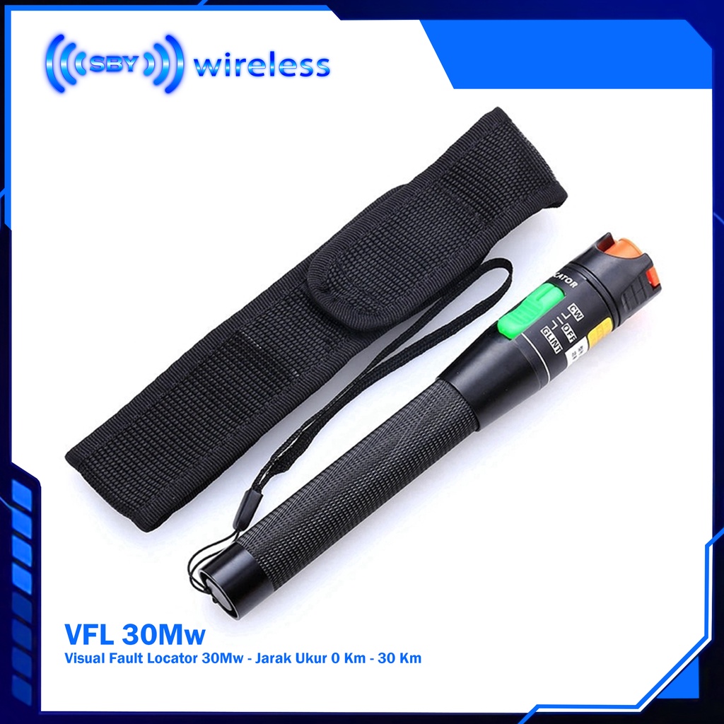Jual VFL 30Mw - Visual Fault Locator 30Mw Jarak Ukur 0Km - 30 Km ...