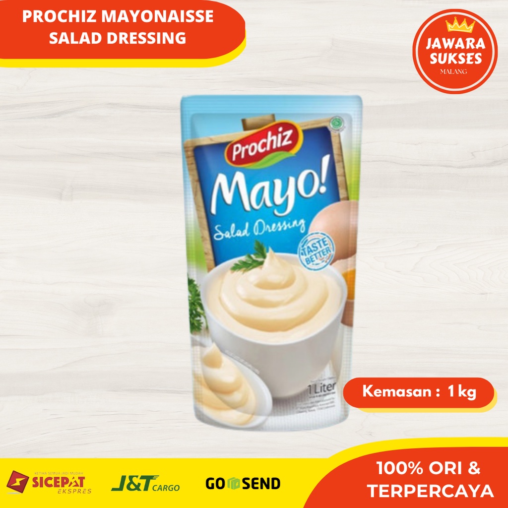 Jual Prochiz Mayonaisse 1 kg | Prochiz Mayo Salad Dressing Mayones ...