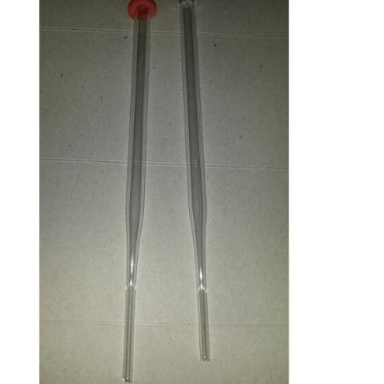 Jual Terlarisヤマ Pipet kaca pyrex tidak mudah patah tebal pipet tetes ...
