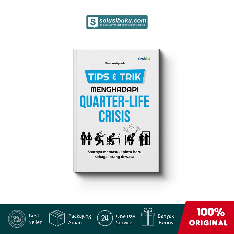 Jual Buku Tips And Trik Menghadapi Quarter Life Crisis Checklist