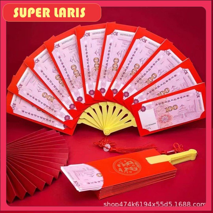 Jual Terbaru Angpao Imlek 2023 Model Kipas Angpao Terbaru Imlek Amplop Angpau Shopee Indonesia 9254