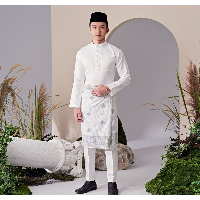 Jual Set Baju Koko Pria Teluk Belanga High Quality Setelan Baju Melayu Pakaian Adat Muslim 