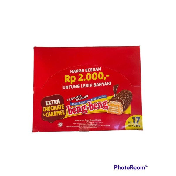 Jual Beng Beng Coklat Wafer Caramel Crispy Isi 17 Bungkus Shopee