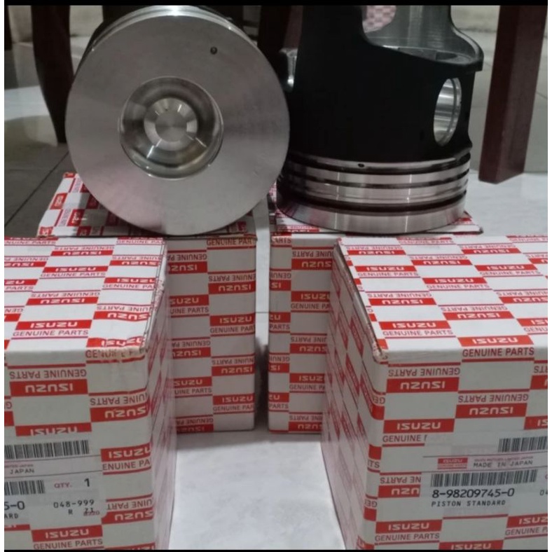 Jual Piston Assy Set Isuzu Nkr Hg Euro Set Pc Original Shopee Indonesia