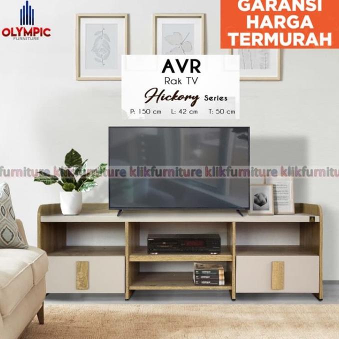 Jual Meja Tv Rak Tv Bufet Tv Avr Hickory Olympic Gold Series | Shopee ...