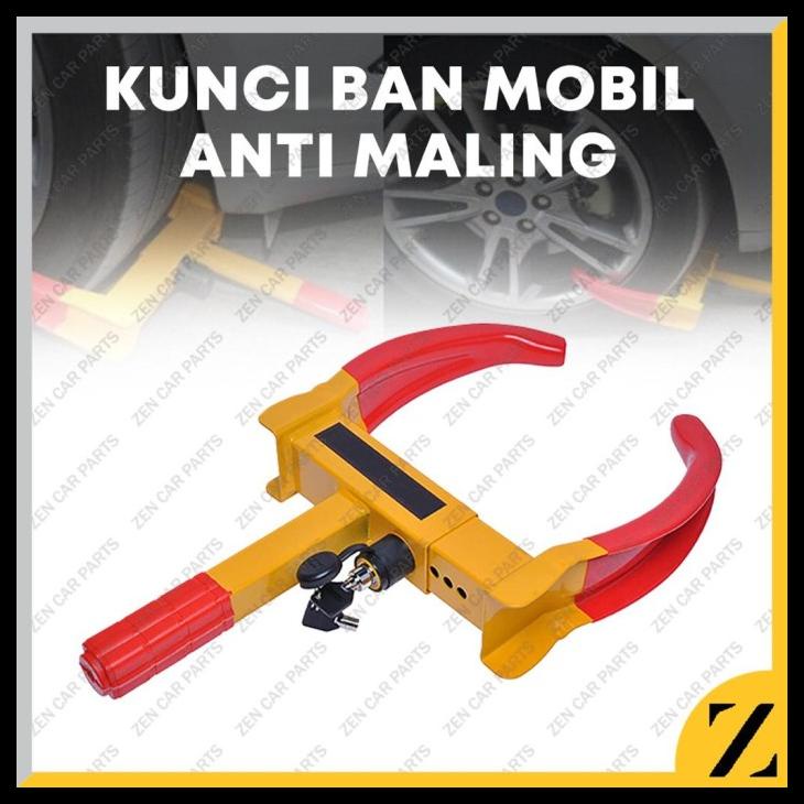 Jual Kunci Gembok Mobil Pengaman Roda Ban Parkir Universal Anti Derek