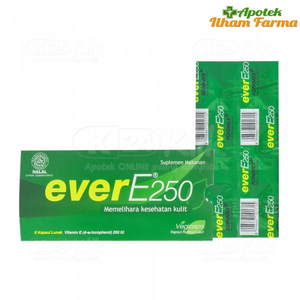 Jual Ever E 250iu Kapsul Lunak Per Strip Isi 6 Tablet Per Strip Shopee Indonesia 9847