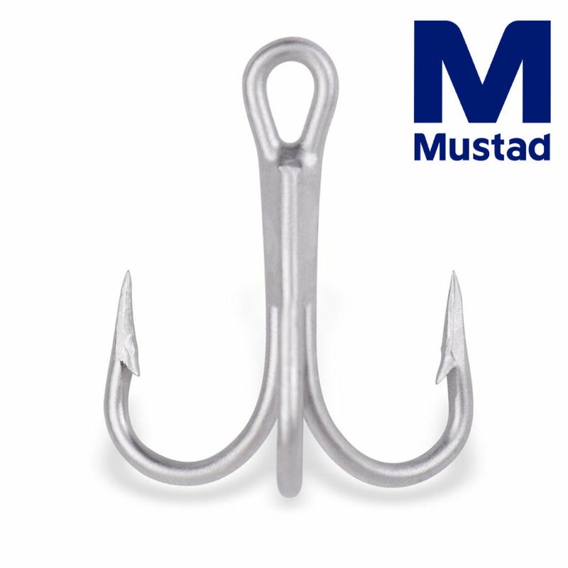Jual MATA PANCING MUSTAD TREBLE HOOK 9430 ADS Mustad Treble Hook -5X Strong | Shopee Indonesia