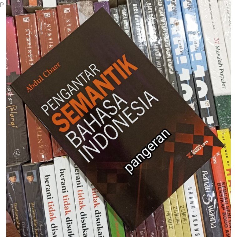 Jual Pengantar Semantik Bahasa Indonesia Abdul Chaer | Shopee Indonesia