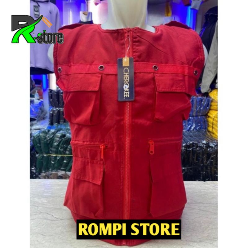 Jual Rompi /Rompi Mancing/ Rompi Lapangan/ Jaket Rompi/ ROmpi Oblong ...