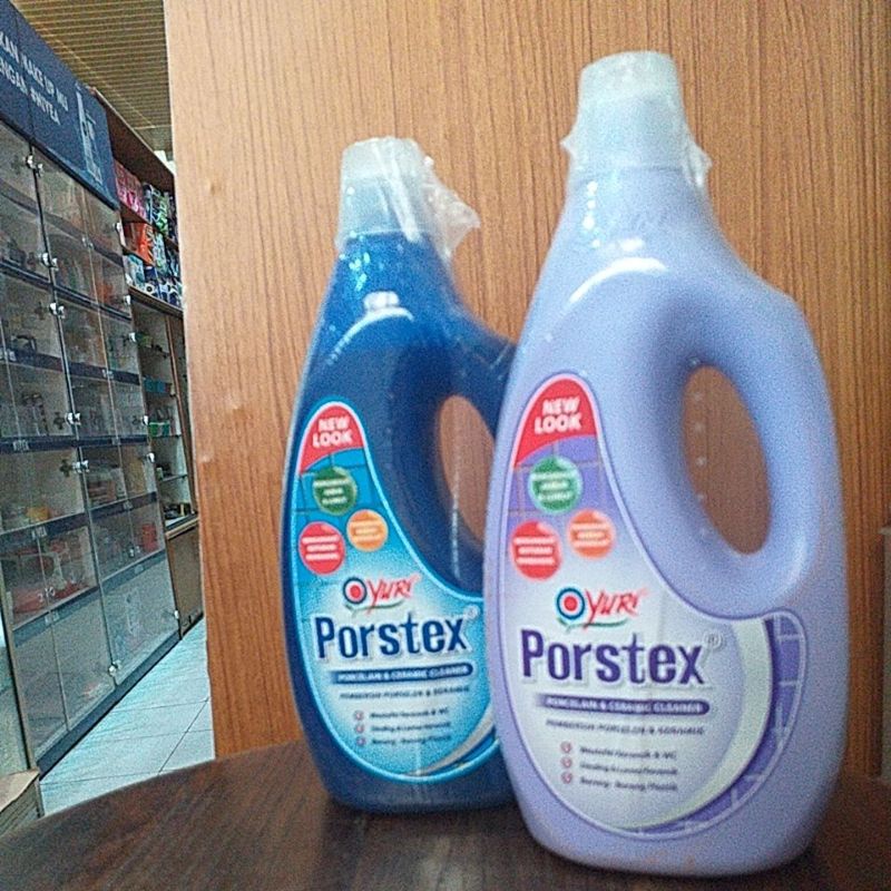 Jual YURI Porstex Pembersih Porselen & Keramik 500 ml | Shopee Indonesia