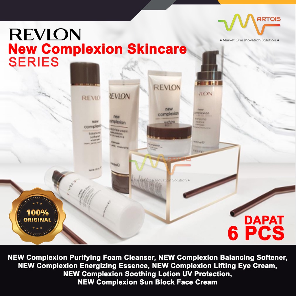 Jual Paket Revlon New Complexion Skincare Series / Paket Perawatan ...
