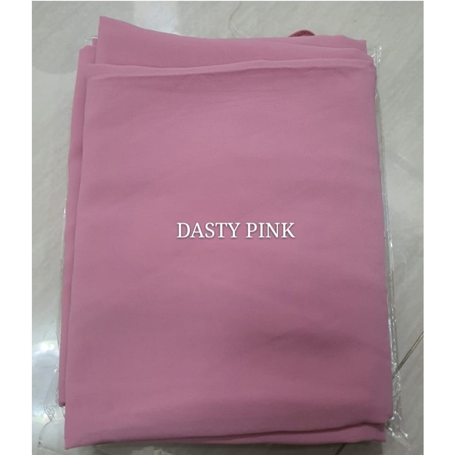 Khimar Namira Payet Lurus Hijab Ceruty Babydoll Jumbo Payet Premium Kerudung Syari 2 Layer