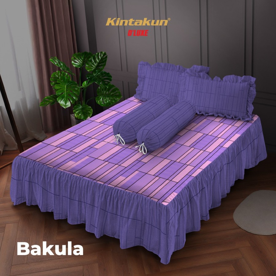 Jual Diskon Lebaran Kintakun Deluxe Sprei Rumbai Queen X Super Terlaris Pilihan A