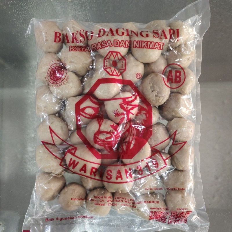 Jual Bakso Warisan Ab 50pcs Shopee Indonesia