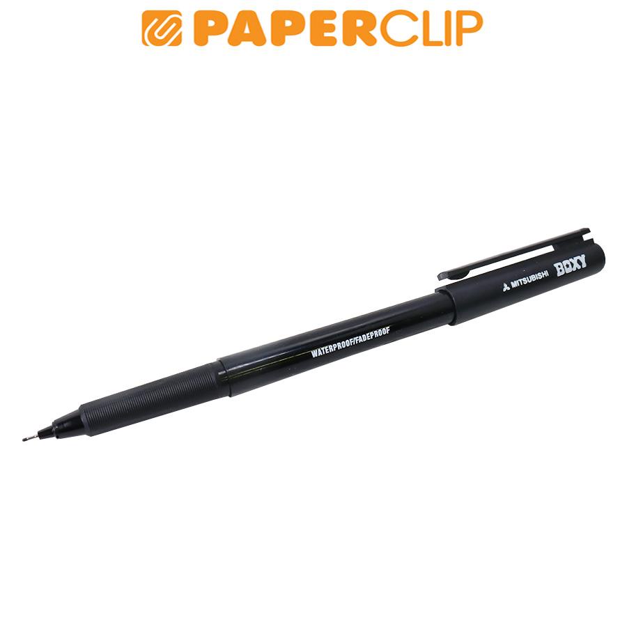 Jual PULPEN/BALLPOINT/PEN MITSUBISHI BOXY 001 BLACK | Shopee Indonesia