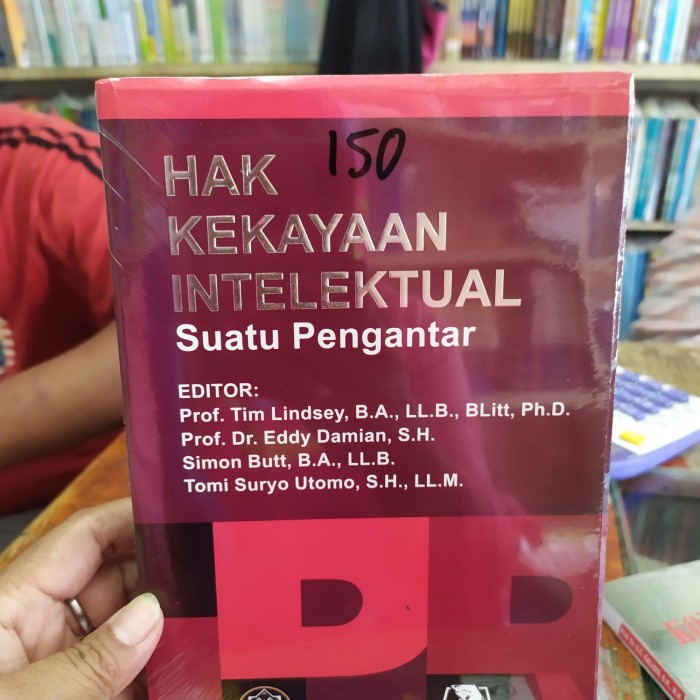 Jual Buku Hak Kekayaan Intelektual Suatu Pengantar Original Shopee Indonesia 0712