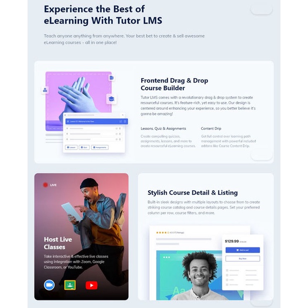 Jual Tutor LMS Pro v2.1.6 - with Certificate Builder by Themeum ...