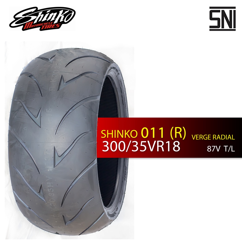 200/50R-18 Shinko 011 Verge Radial Rear Tire – Sport Bike / Cruiser