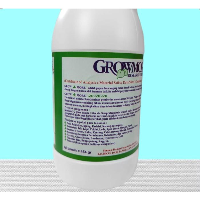 Jual Pupuk Nutrisi Npk Growmore Seimbang Gr Shopee Indonesia