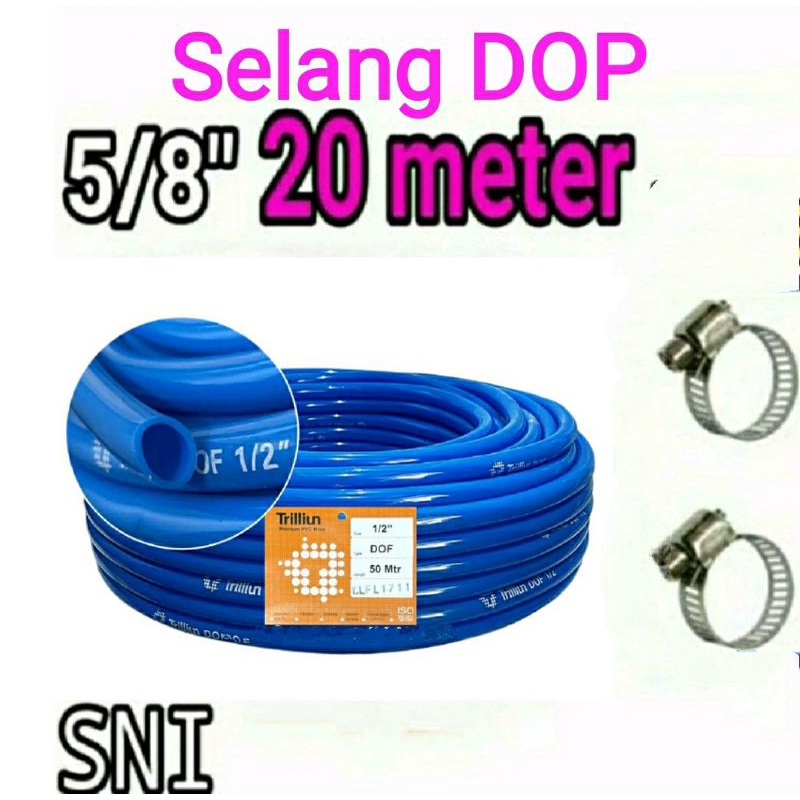 Jual Selang Elastis Inch Trilliun Stabilo Selang Air Meter Shopee Indonesia