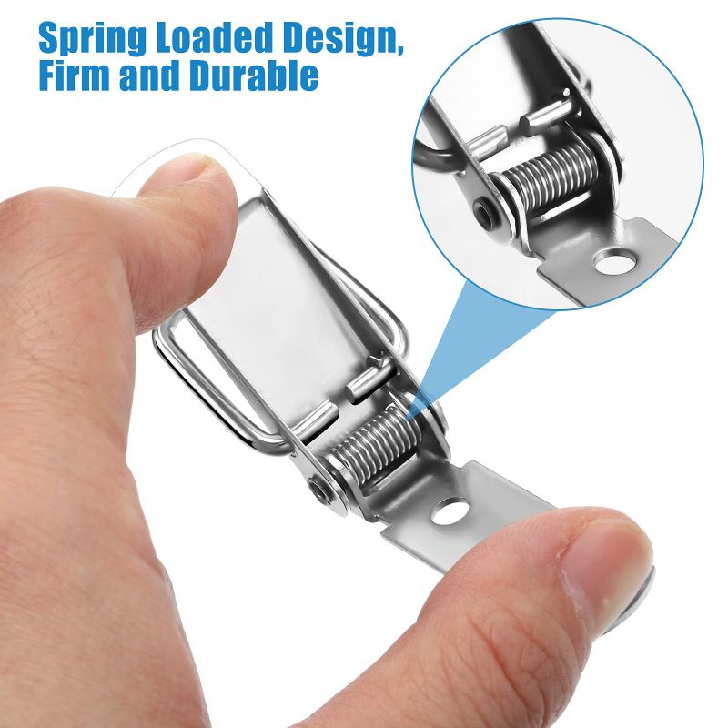 Jual 6pcs Spring Lock Klip 72mm Kancing Kunci Spring Loaded Toggle ...