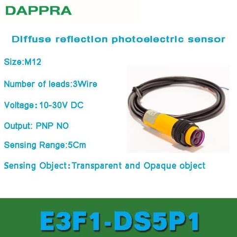 Jual M12 50mm PNP NO DC 6V Ke 36V diffuse photoelectric sensor OC92 ...