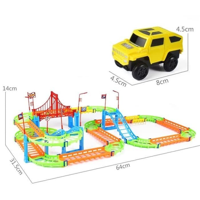 Jual MAINAN MOBIL TRACK RAPID MOBIL LINTASAN TRACK RACING | Shopee ...