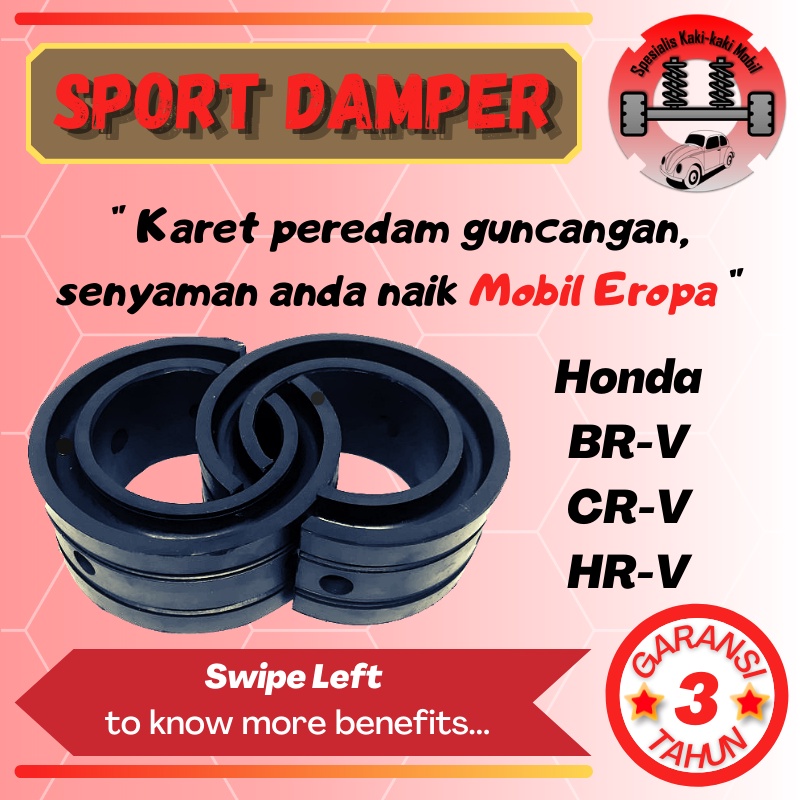 Rekomendasi Sport Damper Mobil yang Bergaransi Seumur Hidup