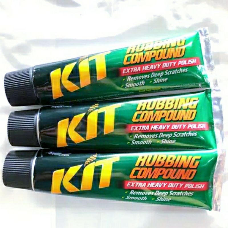 Jual Kit RUBBING COMPOUNT penghilang baret body motor mobil + busa spon ...