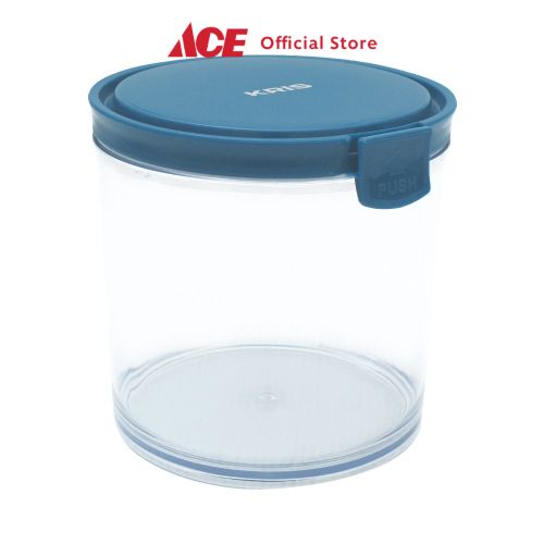 Pyrex Round Glass Storage Dish with Lid Round 7 cup Blue - Ace