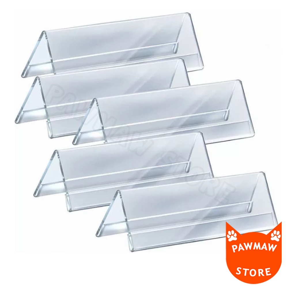 Jual Acrylic display meja ukuran 7 x 30 cm | Shopee Indonesia