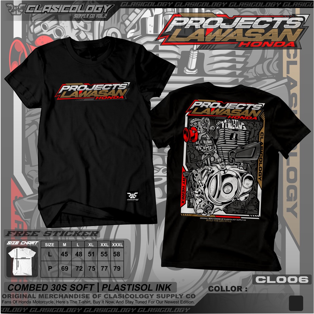 Jual Kaos Cepek Kaos Gl100 Honda Squad Kaos Honda Engine Kaos