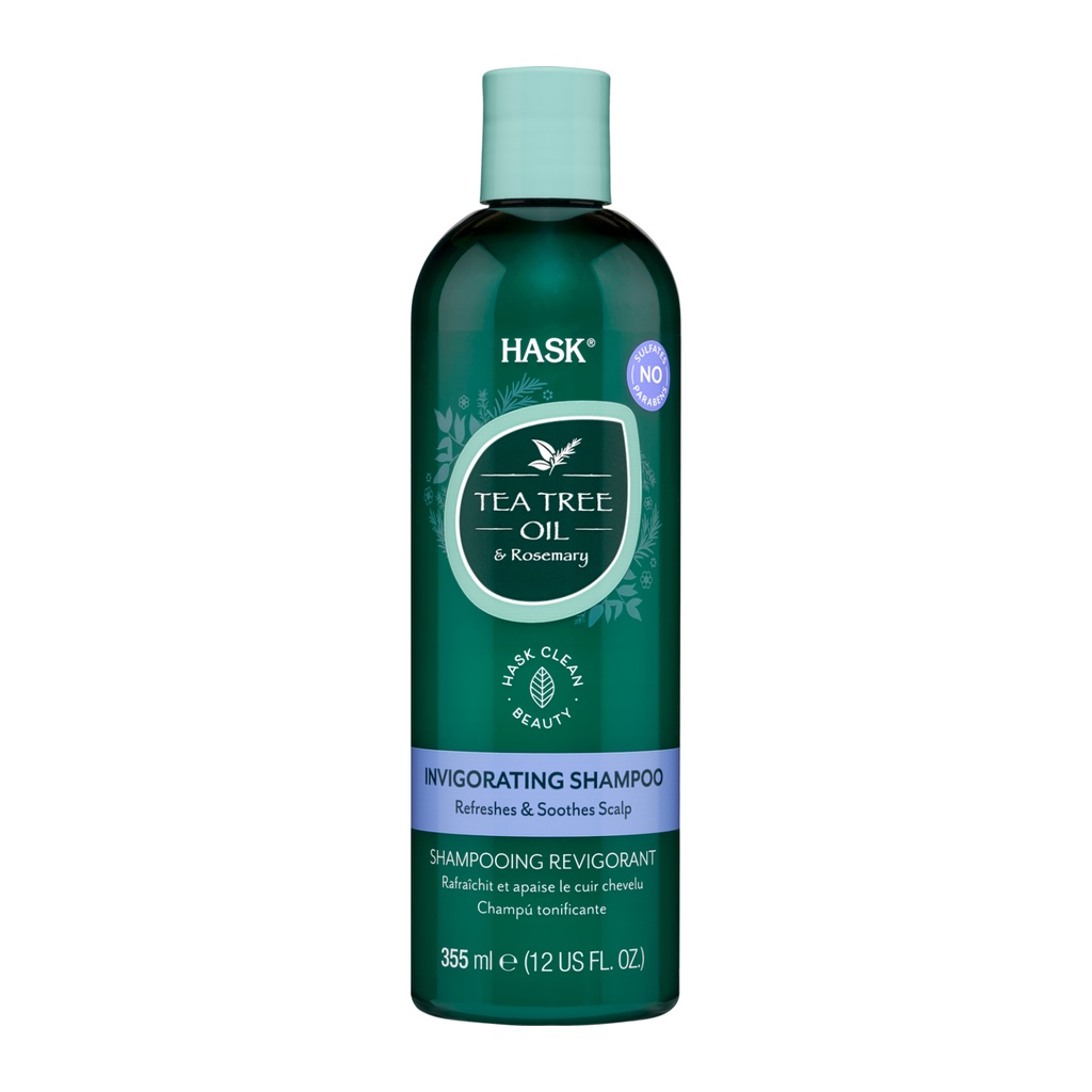 Jual HASK Tea Tree Oil & Rosemary Invigorating Shampoo | Shopee Indonesia