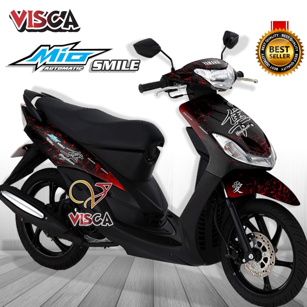 Jual Decal Mio Smile Full Body Stiker Mio Smile Full Body Striping Mio Smile Variasi Decal