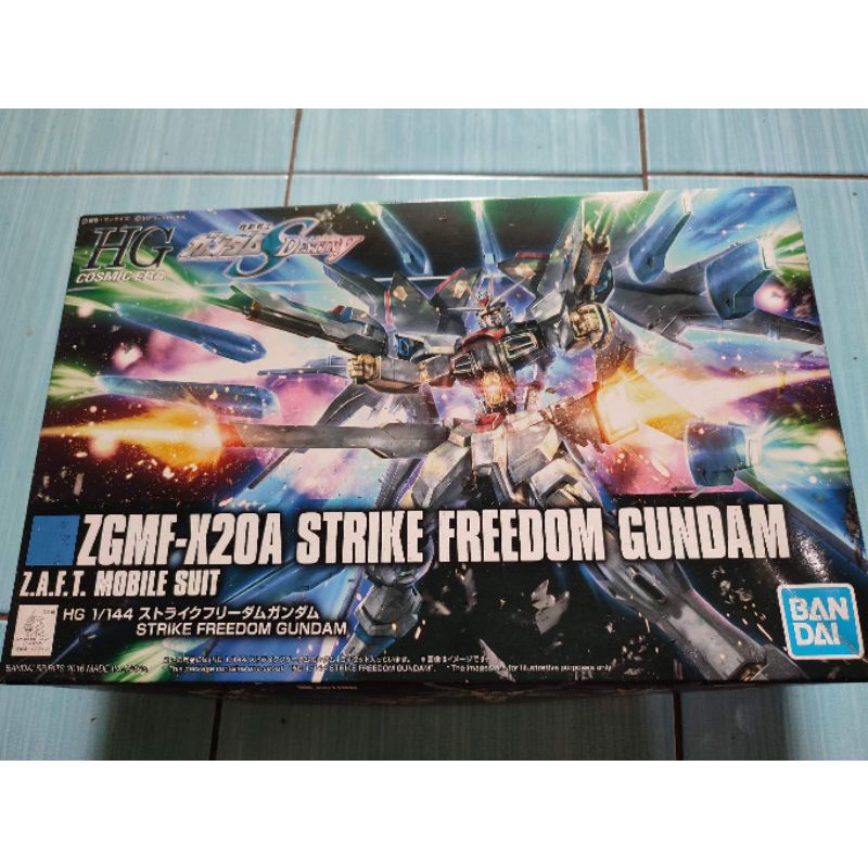 Jual HG ZGMF X20A Gundam Strike Freedom | Shopee Indonesia