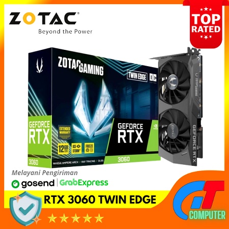 ZOTAC GAMING GeFORCE RTX 3060 TWIN EDGE 12GB DDR6