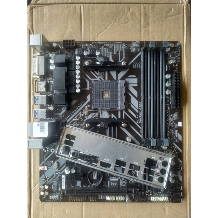 Jual Motherboard AMD AM4 Gigabyte B450M DS3H Minus Rusak No Display