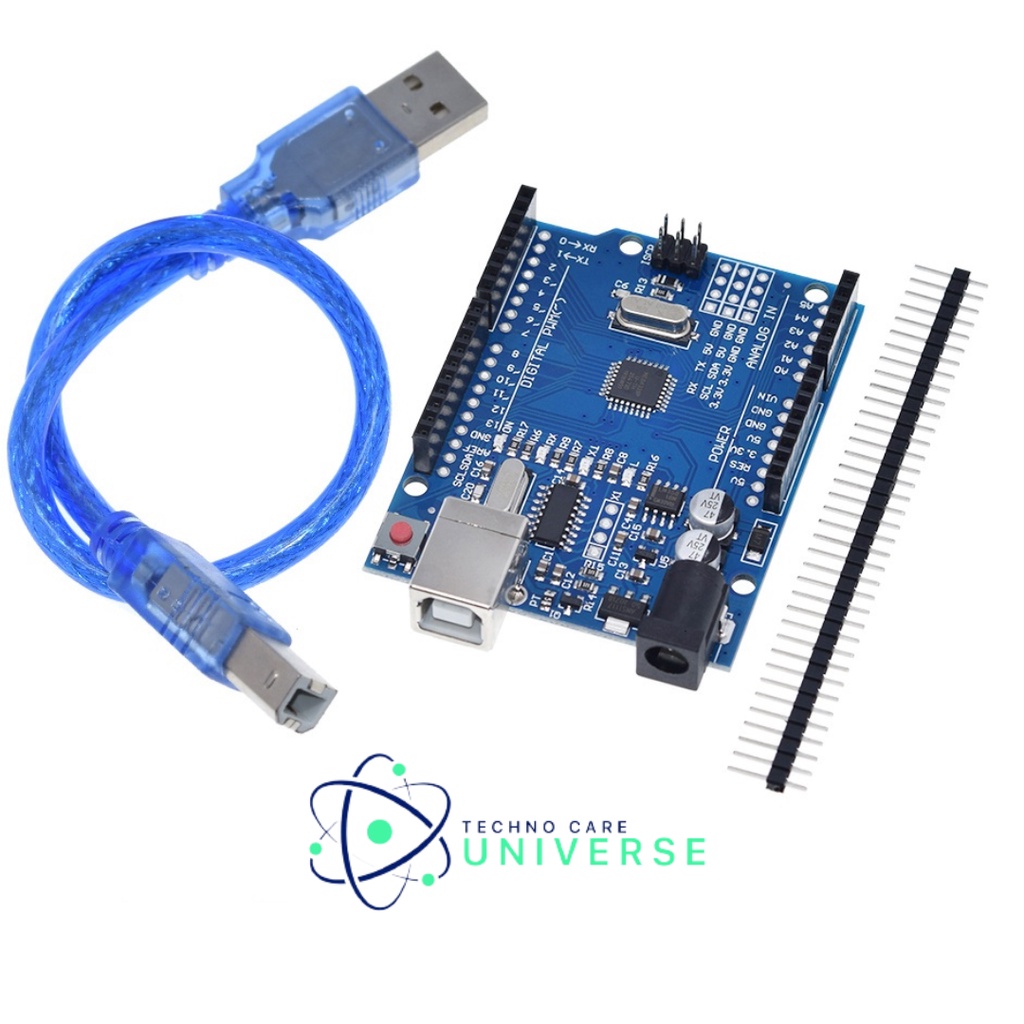 Jual Arduino Uno Ic Smd Atmega328p R3 Kabel Usb Shopee Indonesia 8961