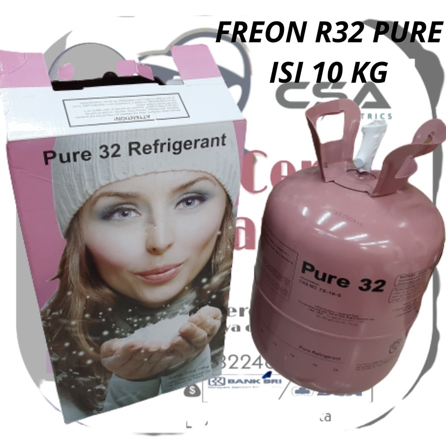 Jual REFRIGERANT AC R32 ISI 10KG PURE REFRIGERANT Shopee Indonesia