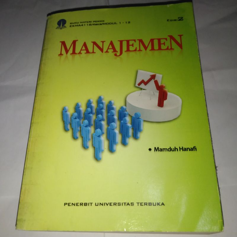 Jual Buku Materi Pokok EKMA4116/4sks/MODUL 1-12 (Edisi 2)MANAJEMEN ...