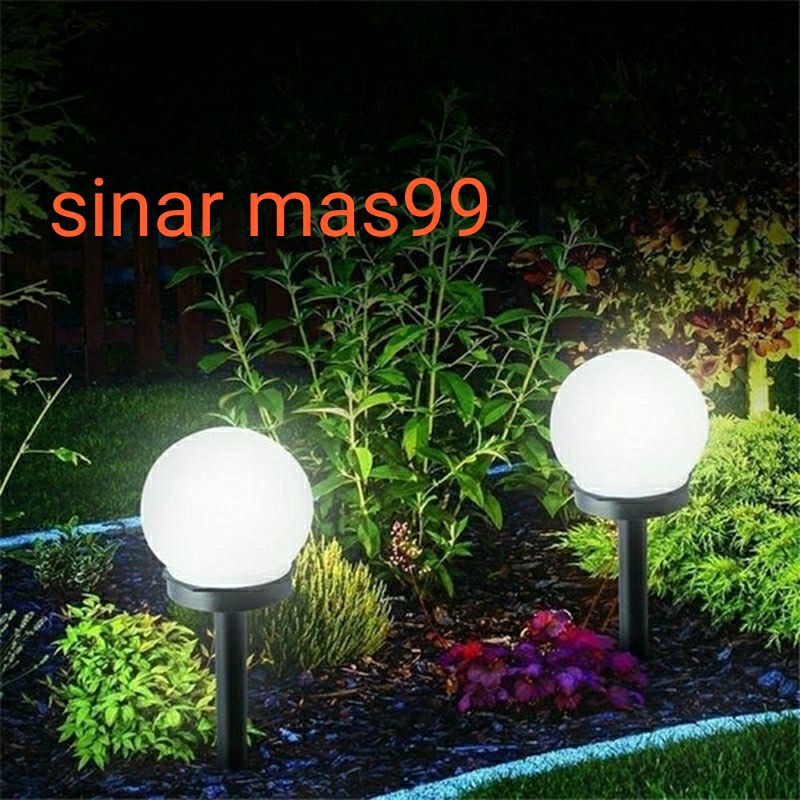 Jual Lampu Taman LED Tenaga Surya Anti Air Lampu Bohlam LED Untuk