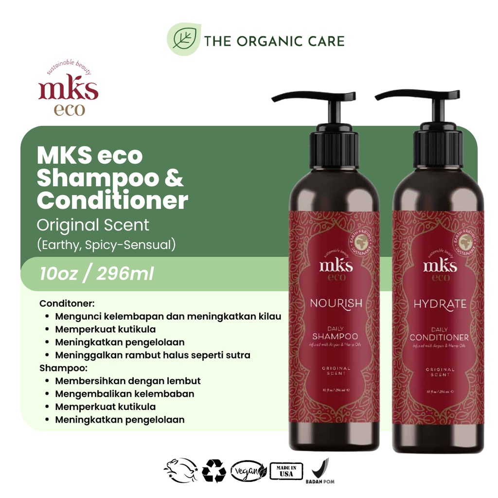 MKS-Eco Nourish Daily Shampoo Dreamsicle – 296 Ml, Tägliches Haarshampoo